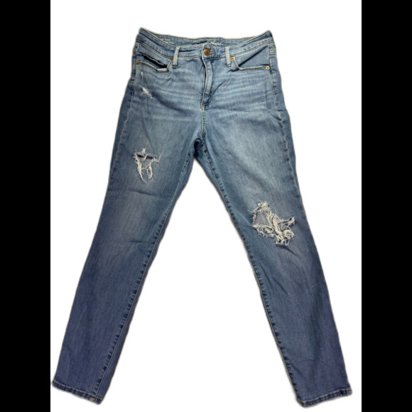 Universal Thread Milan Candiani Mid Rise Skinny Jeans Womens Size 10 Dark‎ Wash - Picture 1 of 16
